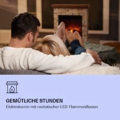 Etna Elektrokamin 1800W Wochentimer Fernbedienung LED -Haushaltsgeräte Geschäft 10035042 de 0004 logo