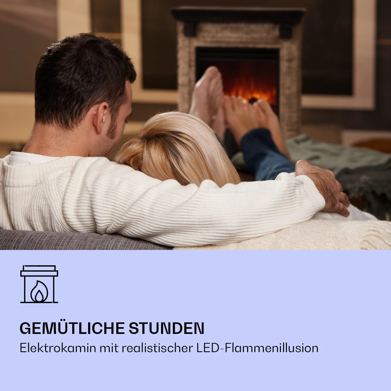 Etna Elektrokamin 1800W Wochentimer Fernbedienung LED 4 Etna Elektrokamin 1800W Wochentimer Fernbedienung LED – Bild 4
