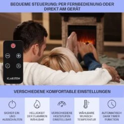 Etna Elektrokamin 1800W Wochentimer Fernbedienung LED 12 Etna Elektrokamin 1800W Wochentimer Fernbedienung LED -Haushaltsgeräte Geschäft 10035043 de 0006 usp