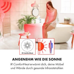 Hot Spot Crystal Reflect Smart Infrarotheizung 850W App Timer Spiegel -Haushaltsgeräte Geschäft 10035063 de 0004 logo