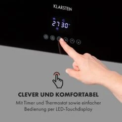 Hot Spot Crystal Reflect Smart Infrarotheizung 850W App Timer Spiegel -Haushaltsgeräte Geschäft 10035063 de 0007 logo