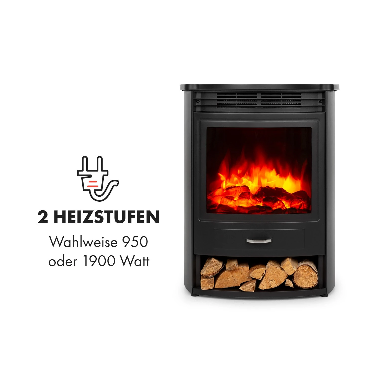 Bormio S Smart Elektrokamin 950/1900W Thermostat Wochentimer 4 Bormio S Smart Elektrokamin 950/1900W Thermostat Wochentimer – Bild 4