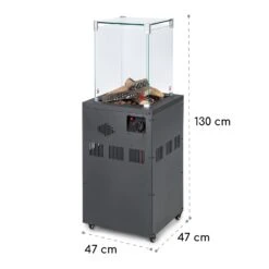 Flagranti Crystal View Gasheizstrahler 8kW Edelstahl 17 Flagranti Crystal View Gasheizstrahler 8kW Edelstahl -Haushaltsgeräte Geschäft 10035094 yy 0009 logo Blumfeldt Flagranti Crystal View Gasheizer grau