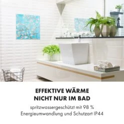 Wonderwall Air Art Smart Infrarotheizung 60x60cm 350W Wandinstallation App-Steuerung Mandelblüten -Haushaltsgeräte Geschäft 10035112 de 0006 logo