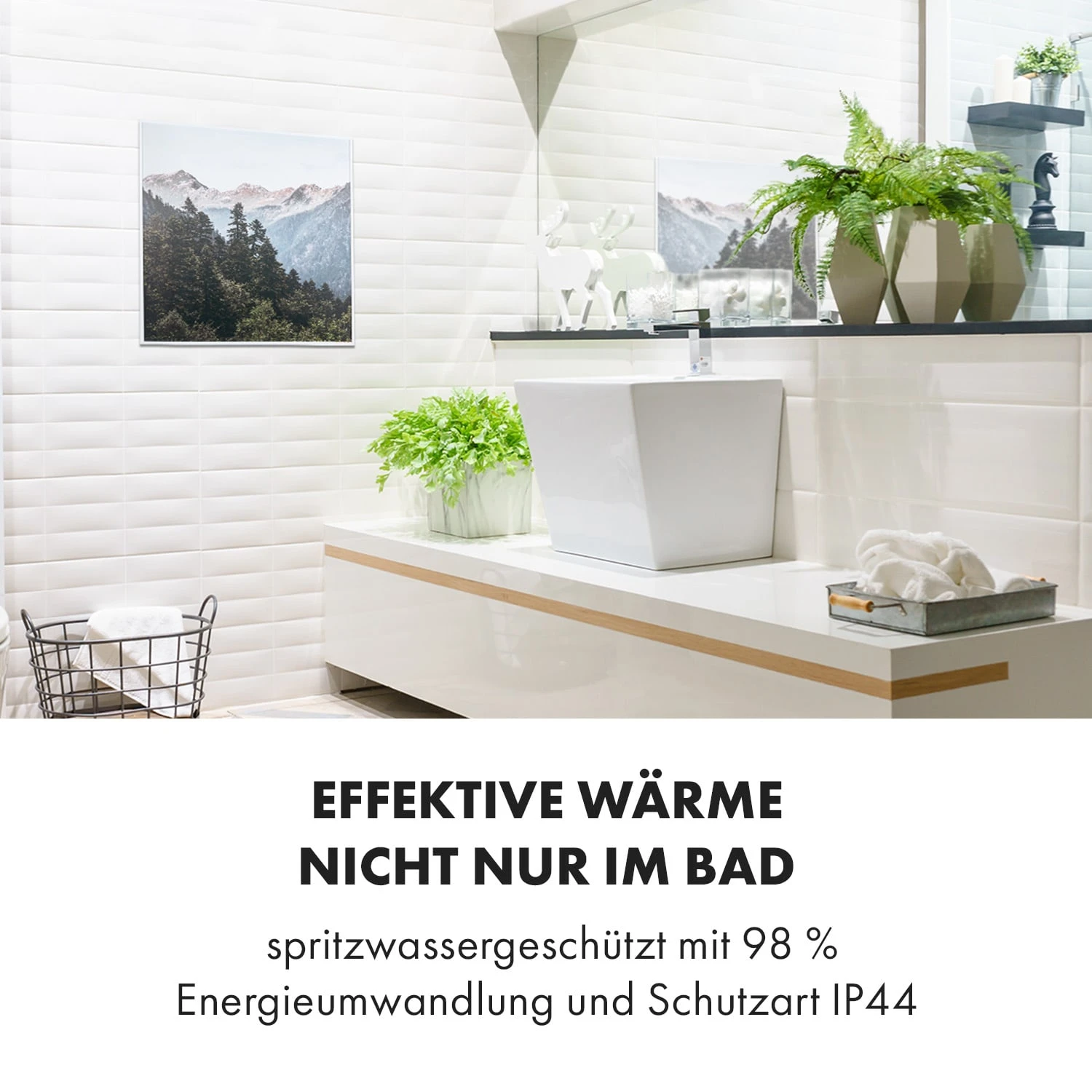 Wonderwall Air Art Smart Infrarotheizung 60x60cm 350W Wandinstallation App-Steuerung Berge 6 Wonderwall Air Art Smart Infrarotheizung 60x60cm 350W Wandinstallation App-Steuerung Berge – Bild 6