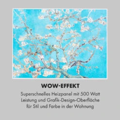 Wonderwall Air Art Smart Infrarotheizung 80x60cm 500W Wandmontage Blüten -Haushaltsgeräte Geschäft 10035120 de 0005 logo