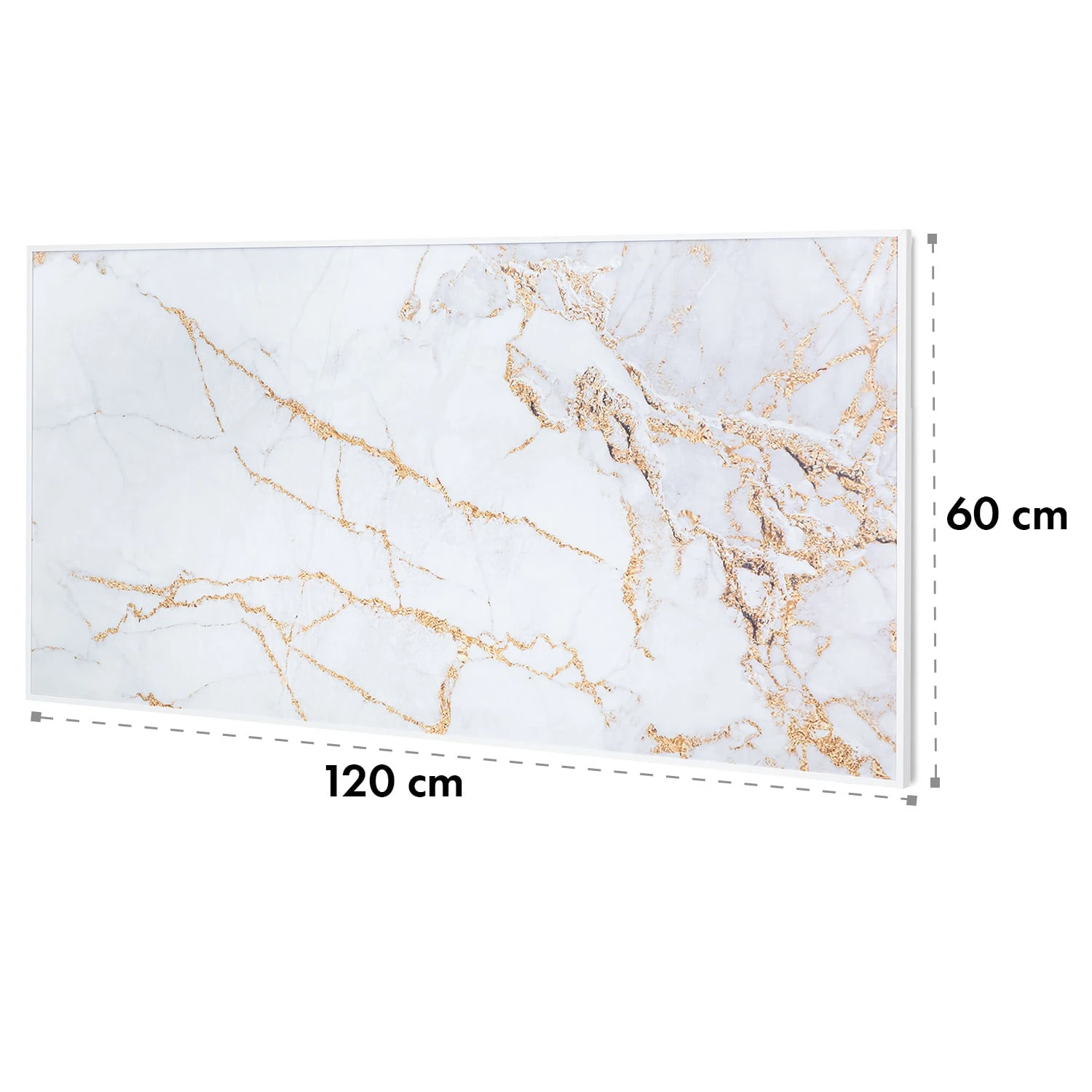 Wonderwall Air Art Smart Infrarotheizung 120x60cm 700W Wandinstallation App-Steuerung Marmor I 9 Wonderwall Air Art Smart Infrarotheizung 120x60cm 700W Wandinstallation App-Steuerung Marmor I – Bild 9