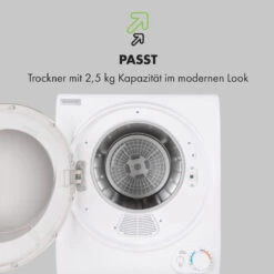 Jet Set 2500 Wäschetrockner Ablufttrockner 850W EEK C 2,5kg 50cm 14 Jet Set 2500 Wäschetrockner Ablufttrockner 850W EEK C 2,5kg 50cm -Haushaltsgeräte Geschäft 10035137 de 0006 logo