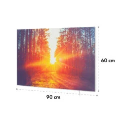 Wonderwall Air Art Infinite 580 Infrarotheizung 90x60 Cm -Haushaltsgeräte Geschäft 10035172 yy 0011 dimensions