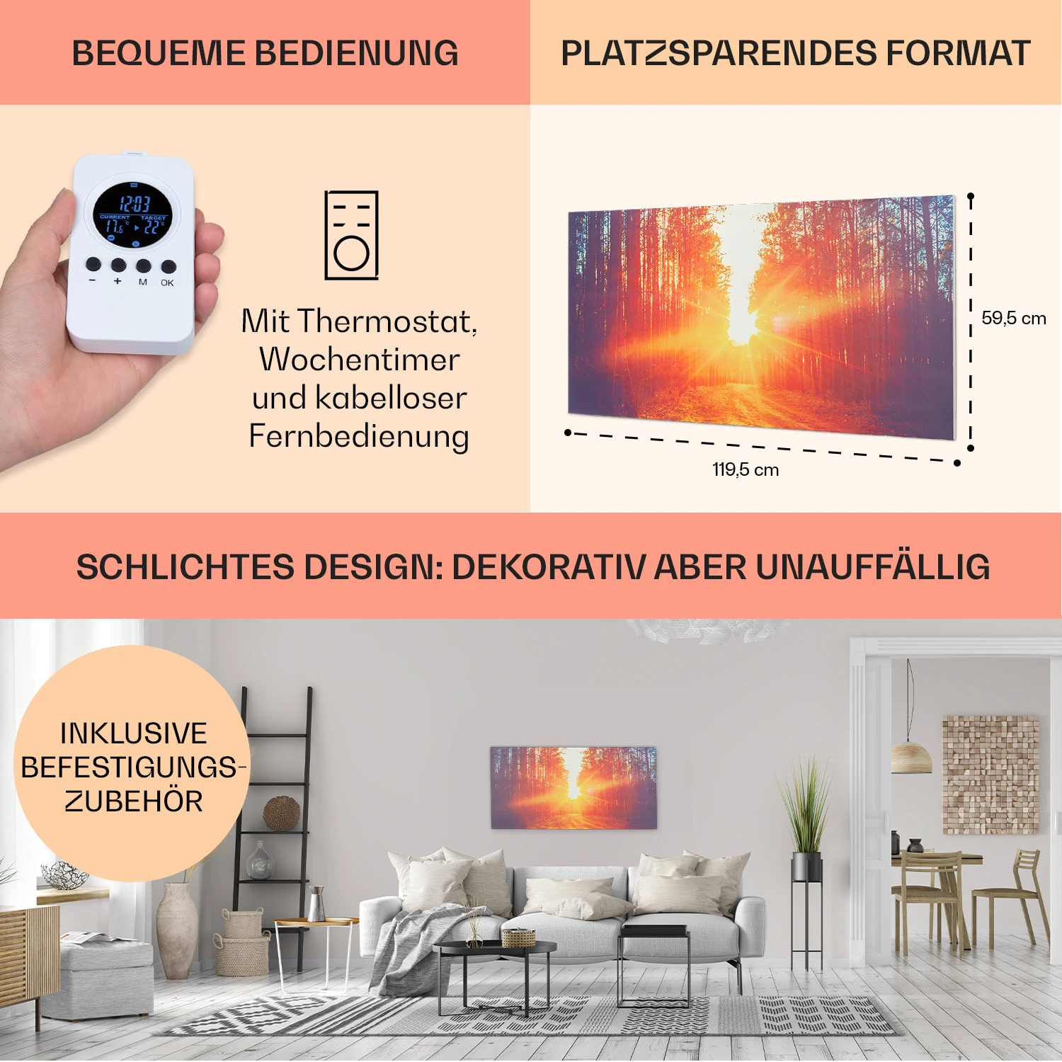 Wonderwall Air Art Infinite 720 Infrarotheizung 120x60 Cm 6 Wonderwall Air Art Infinite 720 Infrarotheizung 120x60 Cm – Bild 6