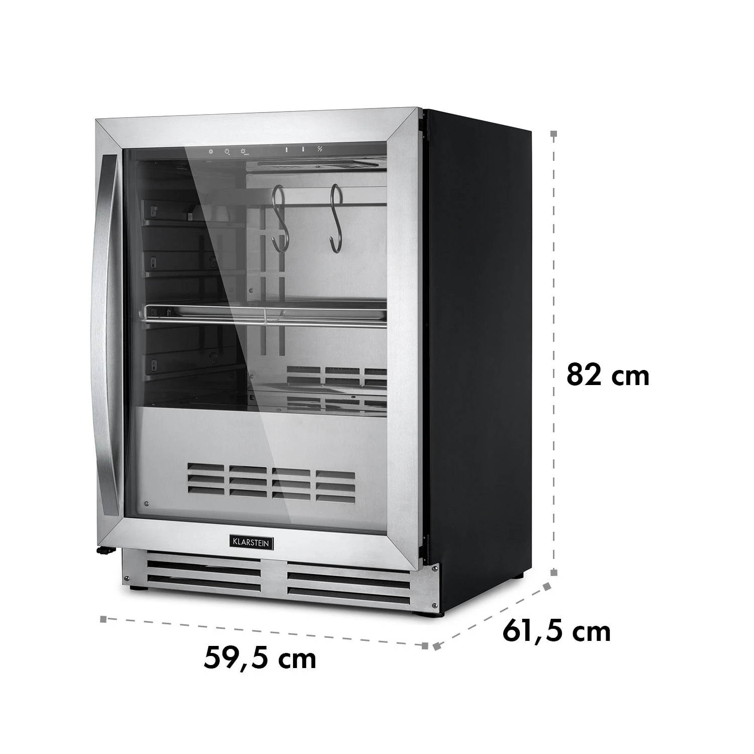 Steakhouse Pro Fleischreifeschrank 98 Ltr 1-25°C Touch Edelstahltür 9 Steakhouse Pro Fleischreifeschrank 98 Ltr 1-25°C Touch Edelstahltür – Bild 9