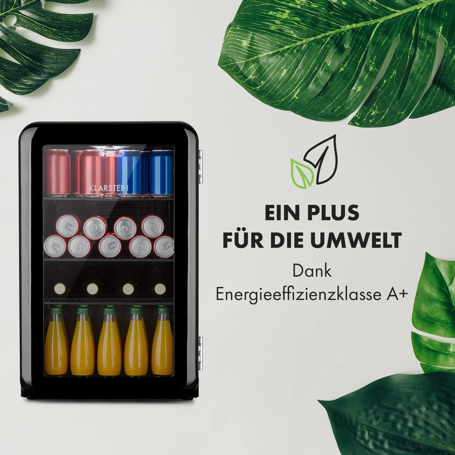 PopLife Getränkekühler Kühlschrank 70 Liter 0-10 °C Retro-Design LED 4 PopLife Getränkekühler Kühlschrank 70 Liter 0-10 °C Retro-Design LED – Bild 4