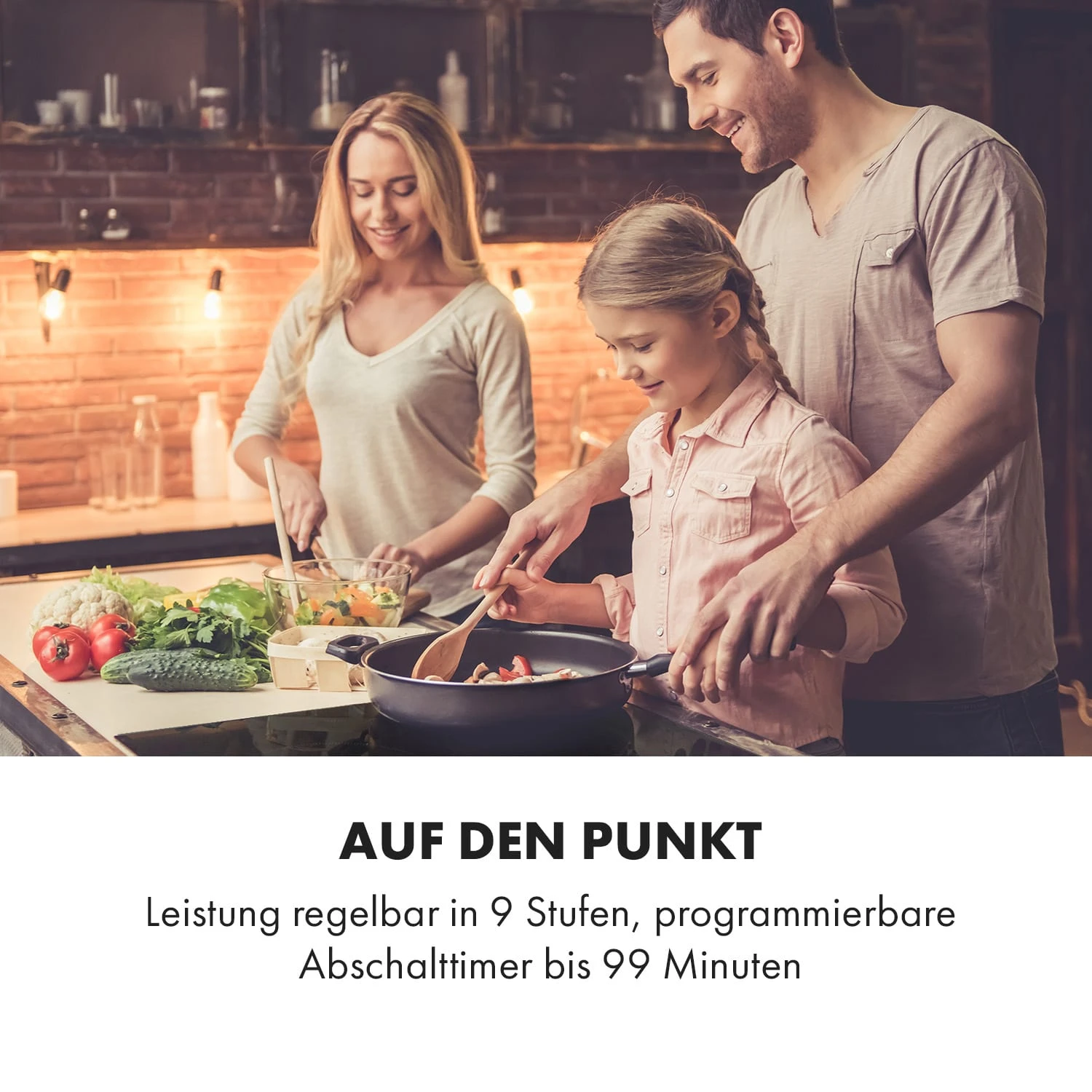 Delicatessa 90 Hybrid Einbaukochfeld Induktion 5 Zonen 7400W 2 Delicatessa 90 Hybrid Einbaukochfeld Induktion 5 Zonen 7400W – Bild 2