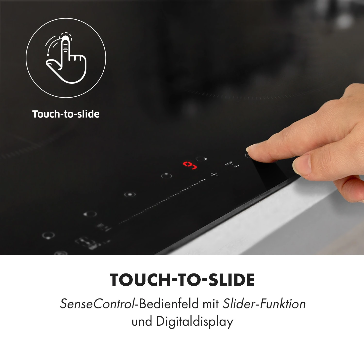 Delicatessa 90 Hybrid Einbaukochfeld Induktion 5 Zonen 7400W 5 Delicatessa 90 Hybrid Einbaukochfeld Induktion 5 Zonen 7400W – Bild 5