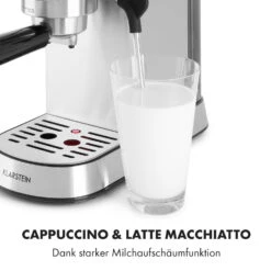 Futura Espressomaker 20 Bar 1450 Watt 20 Bar Wassertank: 1,25 Liter Rostfreier Edelstahl -Haushaltsgeräte Geschäft 10035183 de 0007 logo