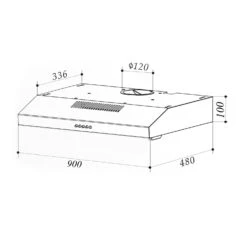Contempo Unterbau-Dunstabzugshaube 90cm 175m³/h LED Edelstahl Acryl 18 Contempo Unterbau-Dunstabzugshaube 90cm 175m³/h LED Edelstahl Acryl -Haushaltsgeräte Geschäft 10035185 yy 0009 logo Klarstein Contempo 90 Dunstabzugshaube schwarz