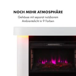 Aargau Smart Elektrischer Kamin 1000/2000W LED 18-27 °C Wochentimer 15 Aargau Smart Elektrischer Kamin 1000/2000W LED 18-27 °C Wochentimer -Haushaltsgeräte Geschäft 10035204 de 0004 logo