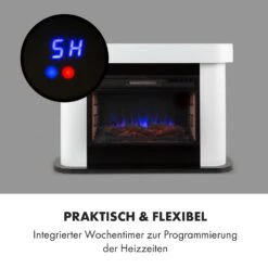 Aargau Smart Elektrischer Kamin 1000/2000W LED 18-27 °C Wochentimer 21 Aargau Smart Elektrischer Kamin 1000/2000W LED 18-27 °C Wochentimer -Haushaltsgeräte Geschäft 10035204 de 0010 logo