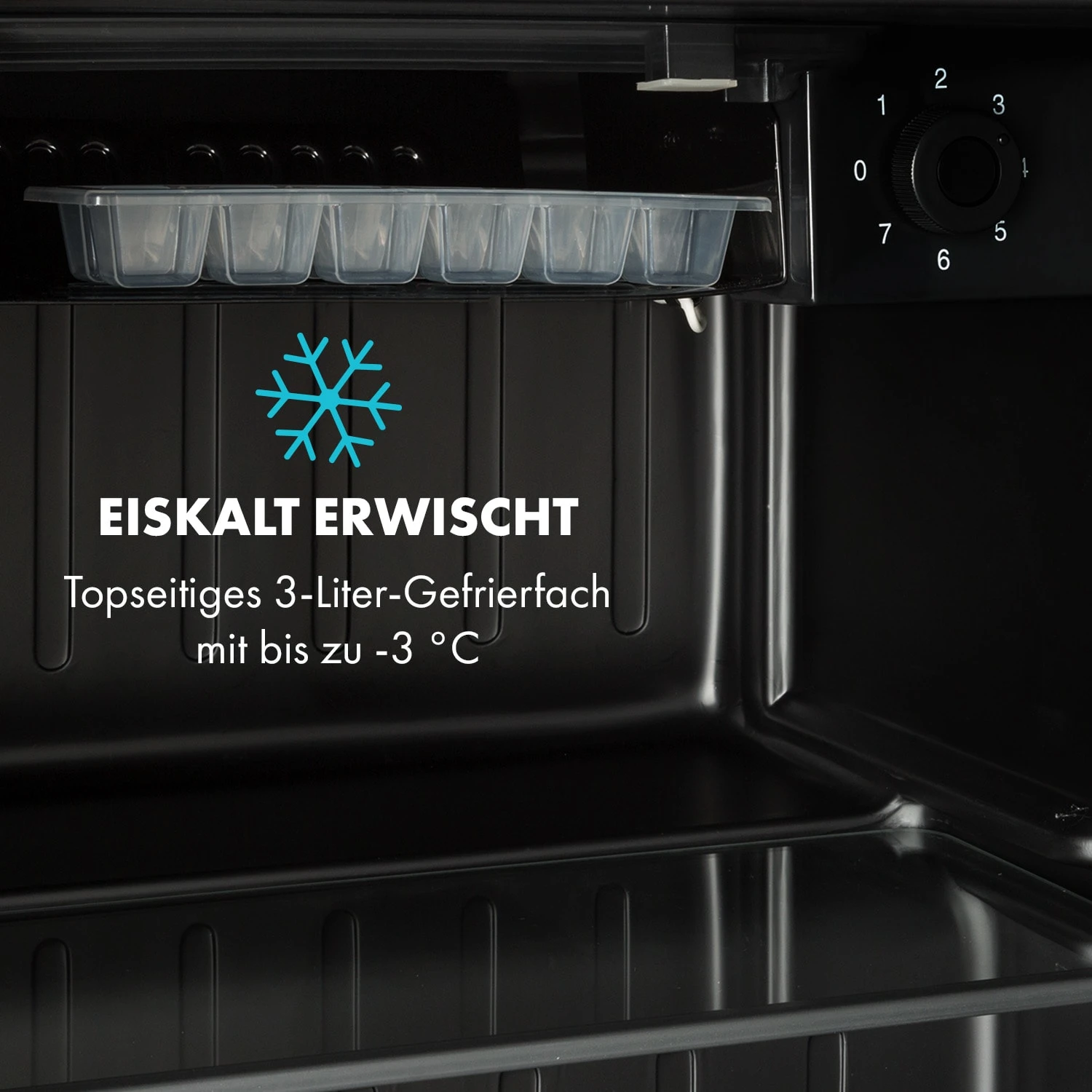 Obsidian Kühlschrank 46 Liter Gemüsefach 7 Obsidian Kühlschrank 46 Liter Gemüsefach – Bild 7