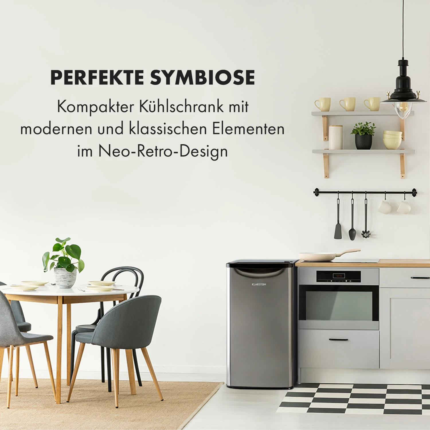 Yummy Kühlschrank Mit Gefrierfach 90 Liter 42dB 2 Yummy Kühlschrank Mit Gefrierfach 90 Liter 42dB – Bild 2