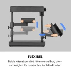 Appenzell XL Raclette Mit Grill 600 W Thermostat 2 Käseträger -Haushaltsgeräte Geschäft 10035218 de 0007 logo