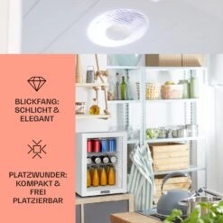 Brooklyn 42 Mini-Kühlschrank Glastür LED Ablage -Haushaltsgeräte Geschäft 10035227 DE 0003 usp