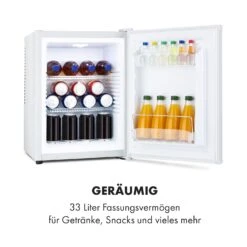 Happy Hour 33 Minibar 33L 5-15°C EEK G 25dB LED-Licht 12 Happy Hour 33 Minibar 33L 5-15°C EEK G 25dB LED-Licht -Haushaltsgeräte Geschäft 10035243 de 0004 logo