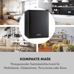 Klarstein Happy Hour Minibar 40L 5-15°C 23 DB LED-Licht 11 Klarstein Happy Hour Minibar 40L 5-15°C 23 DB LED-Licht -Haushaltsgeräte Geschäft 10035247 de 0003 logo
