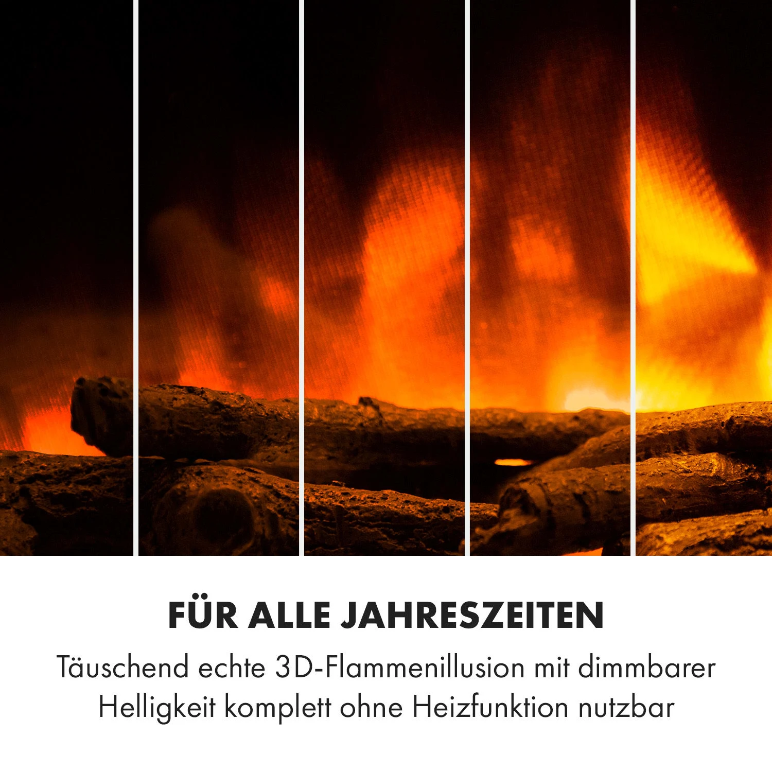 Heat 'n Beat Elektrischer Kamin 900/1800W LED Bluetooth-Speaker Flammenillusion 7 Heat 'n Beat Elektrischer Kamin 900/1800W LED Bluetooth-Speaker Flammenillusion – Bild 7