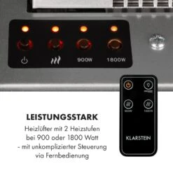 Heat 'n Beat Elektrischer Kamin 900/1800W LED Bluetooth-Speaker Flammenillusion 17 Heat 'n Beat Elektrischer Kamin 900/1800W LED Bluetooth-Speaker Flammenillusion -Haushaltsgeräte Geschäft 10035262 de 0008 logo