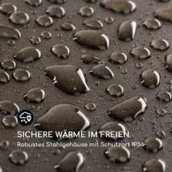 Heat Hexa Infrarot-Heizstrahler 800/1200/2000W Halogen IP34 LED -Haushaltsgeräte Geschäft 10035286 de 0005 logo