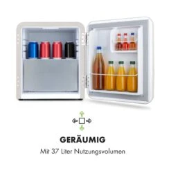Audrey Mini 2in1 Kühlschrank EEC F Gefrierfach LED -Haushaltsgeräte Geschäft 10035310 de 0003 logo