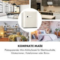 Audrey Mini 2in1 Kühlschrank EEC F Gefrierfach LED -Haushaltsgeräte Geschäft 10035310 de 0007 logo