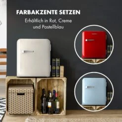 Audrey Mini 2in1 Kühlschrank EEC F Gefrierfach LED -Haushaltsgeräte Geschäft 10035310 de 0008 logo