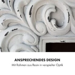 Alpbach Snow Elektrischer Kamin 1800W 2 Heizstufen 65 Cm Weißer Rahmen -Haushaltsgeräte Geschäft 10035315 de 0005 logo