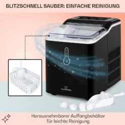 Chillout Eiswürfelmaschine Bulleteis 12kg/24h Wassertank: 1,5 L 11 Chillout Eiswürfelmaschine Bulleteis 12kg/24h Wassertank: 1,5 L -Haushaltsgeräte Geschäft 10035320 de 0005 usp