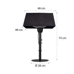 Loras Style Tisch-Heizstrahler Karbon-IR-Heizelement 1500W 18 Loras Style Tisch-Heizstrahler Karbon-IR-Heizelement 1500W -Haushaltsgeräte Geschäft 10035344 yy 0009 logo blumfeldt Loras Style Tisch Heizstrahler schwarz