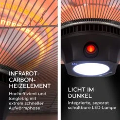 Heat Square Infrarot-Heizstrahler 1000/2000W Carbon IP24 LED 11 Heat Square Infrarot-Heizstrahler 1000/2000W Carbon IP24 LED -Haushaltsgeräte Geschäft 10035345 de 0004 logo