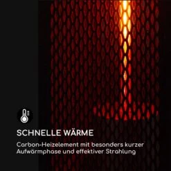 Heat Tower Infrarot-Heizstrahler 1500W Carbon-Heizelement IP55 -Haushaltsgeräte Geschäft 10035348 de 0004 logo