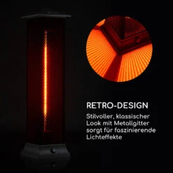 Heat Tower Infrarot-Heizstrahler 1500W Carbon-Heizelement IP55 -Haushaltsgeräte Geschäft 10035348 de 0005 logo