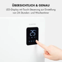 Bansin Smart 2500 Konvektionsheizgerät 2500W App-Steuerung -Haushaltsgeräte Geschäft 10035402 de 0004 logo