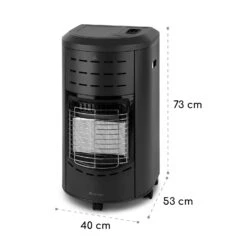 Andora Gasheizofen Gasheizer 3 Heizstufen Bis 4,2kW -Haushaltsgeräte Geschäft 10035405 yy 0008 logo blumfeldt Andora Gasheizofen schwarz