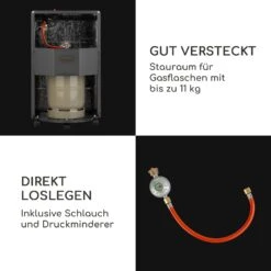 Andora Flame Gasheizofen Gasheizer Feuerschein Bis 3,4kW -Haushaltsgeräte Geschäft 10035407 de 0004 logo