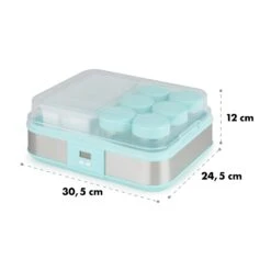 Gaia Greek Joghurt-Maker 1,26 L 6 Gläser Inkl. Sieb-Box 15 Gaia Greek Joghurt-Maker 1,26 L 6 Gläser Inkl. Sieb-Box -Haushaltsgeräte Geschäft 10035435 yy 0008 logo Klarstein Gaia Greek Joghurtmaker mint