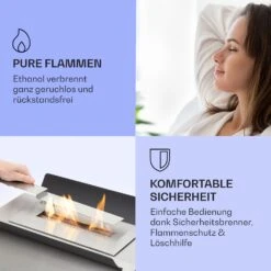 Phantasma Graca Ethanol-Kamin Rauch- & Geruchlos Bio-Ethanol -Haushaltsgeräte Geschäft 10035456 de 0006 usp