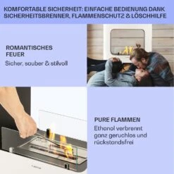 Phantasma Peña Ethanol-Kamin Rauch- & Geruchlos Bio-Ethanol -Haushaltsgeräte Geschäft 10035460 de 0006 usp