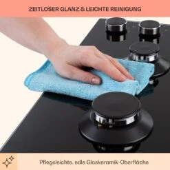 Illuminosa 4 Gaskochfeld 4-flammig Sabaf-Brenner Glaskeramik 15 Illuminosa 4 Gaskochfeld 4-flammig Sabaf-Brenner Glaskeramik -Haushaltsgeräte Geschäft 10035464 de 0007 usp