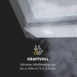 Balzac Silent 60 Dunstabzugshaube 250W 3 Stufen 604 M³/h LED EEK A -Haushaltsgeräte Geschäft 10035466 de 0005 logo