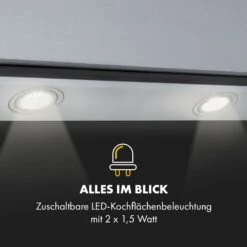 Balzac Silent 60 Dunstabzugshaube 250W 3 Stufen 604 M³/h LED EEK A -Haushaltsgeräte Geschäft 10035466 de 0007 logo