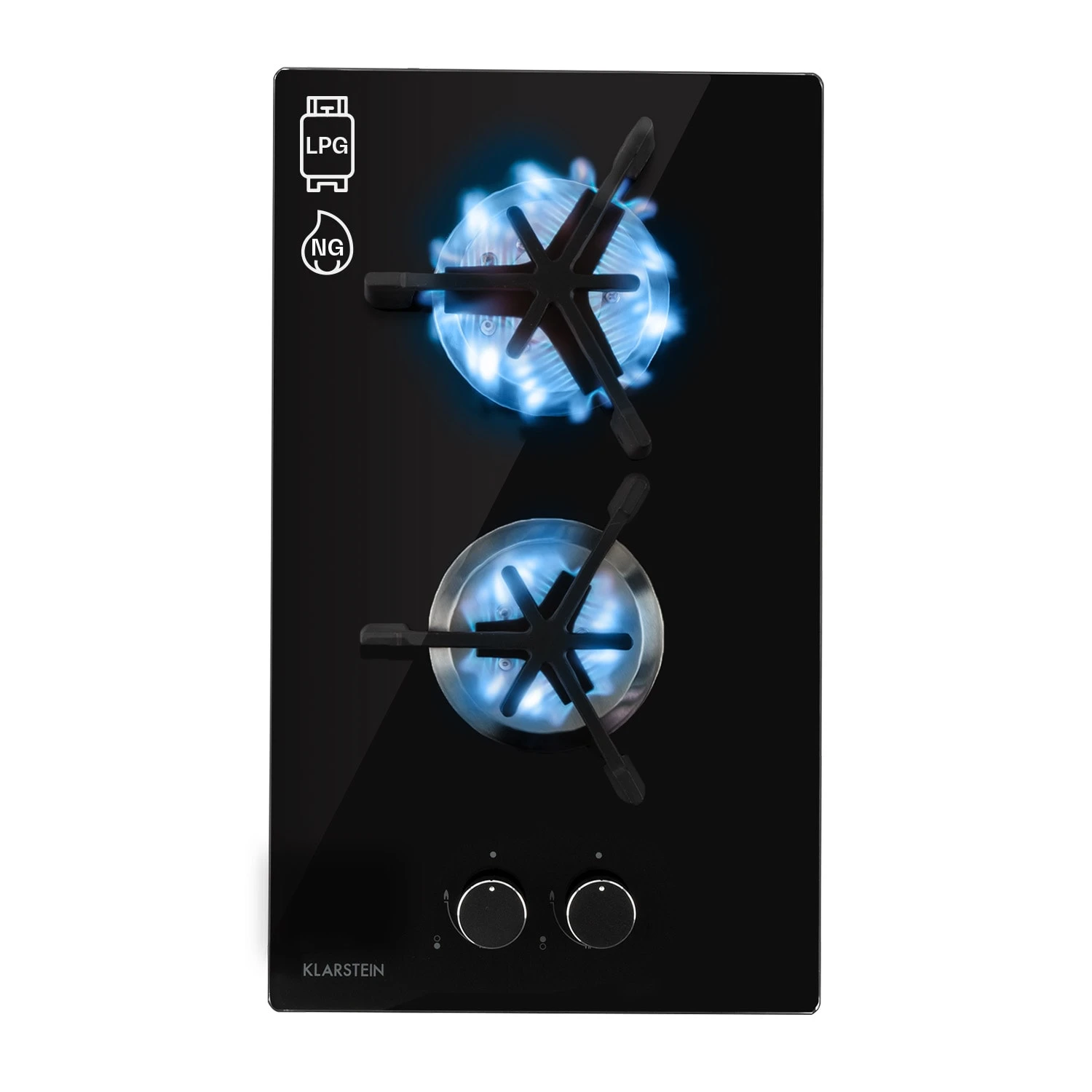 Trifecta Domino Gaskochfeld 2-flammig Triangle-Brenner Glaskeramik 1 Trifecta Domino Gaskochfeld 2-flammig Triangle-Brenner Glaskeramik